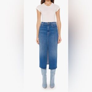 Mother The Reverse Pencil Pusher Skirt